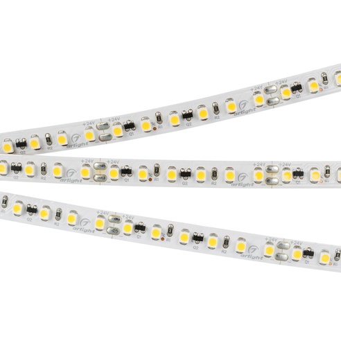 Лента светодиодная RT-10000 24V White5500 2x (3528, 120 LED/m, 10m) (Arlight, 9.6 Вт/м, IP20)