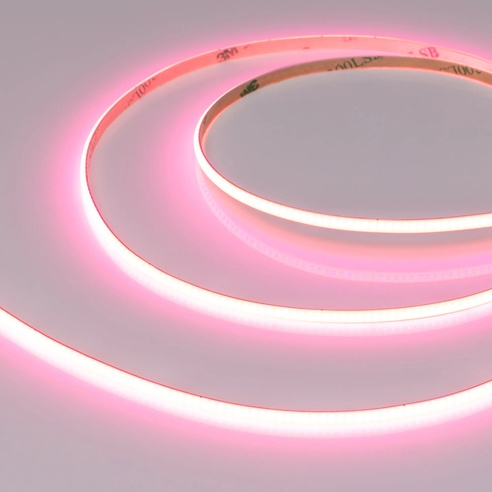 Лента светодиодная COB-X480-4mm 24V Pink (4 W/m, IP20, 5m) (Arlight, -)