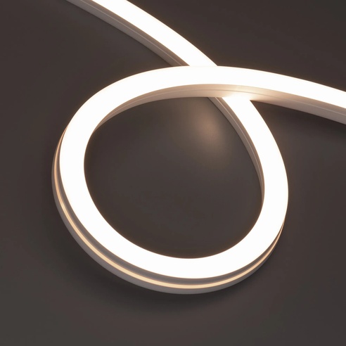 Лента светодиодная герметичная MOONLIGHT-SIDE-X280-16x16mm 24V Warm3500(10 W/m, IP67, 15m, wire x1) (Arlight, Вывод боковой, 5 лет)