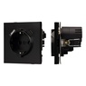Механизм розетки с USB зарядкой SCT-TENDO-MUAC-PL-BK (230V, 16A) (Arlight, -)