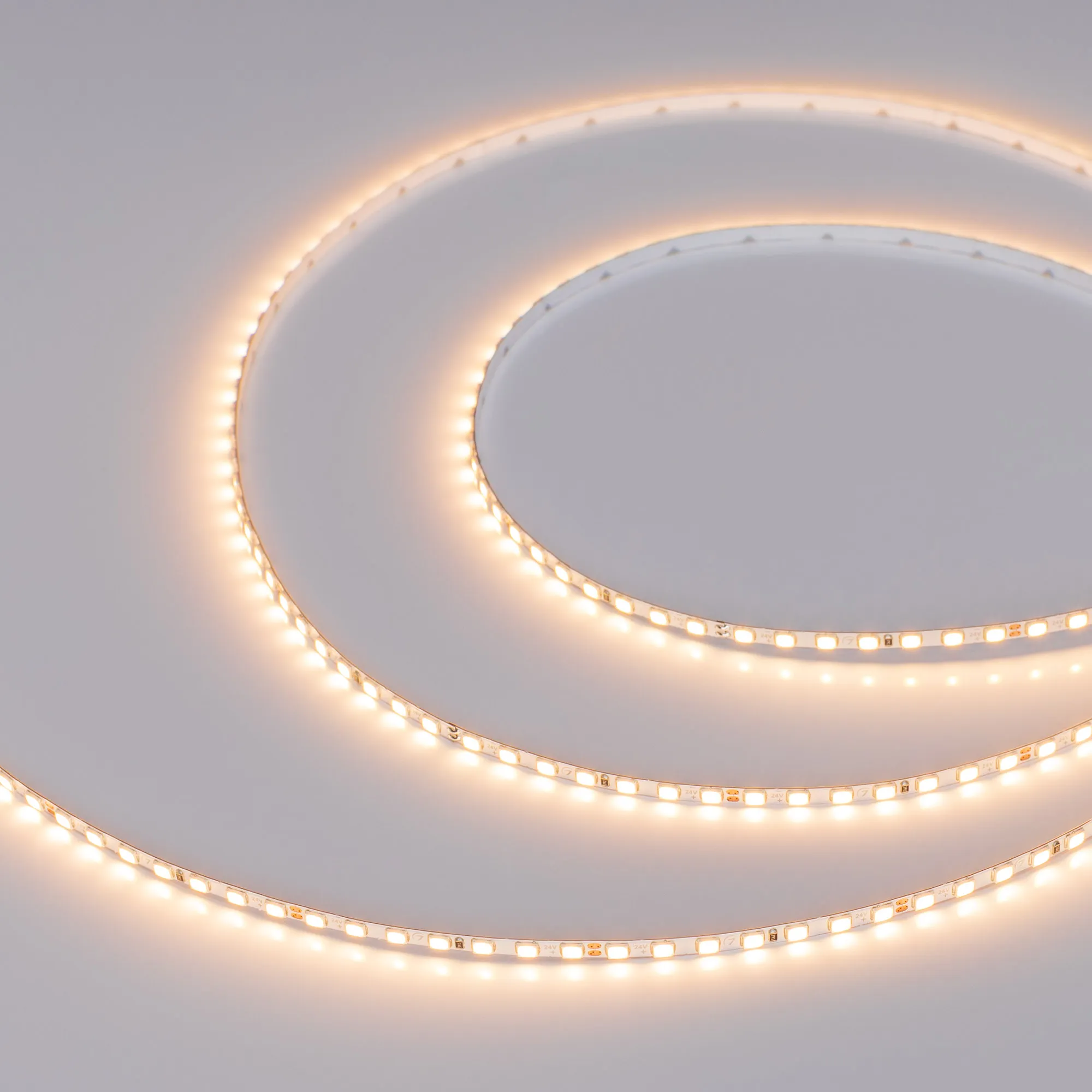 Лента светодиодная UL-A140-3.5mm 24V Warm2700 (6 W/m, IP20, 2835, 5m) (Arlight, узкая) - изображение товара