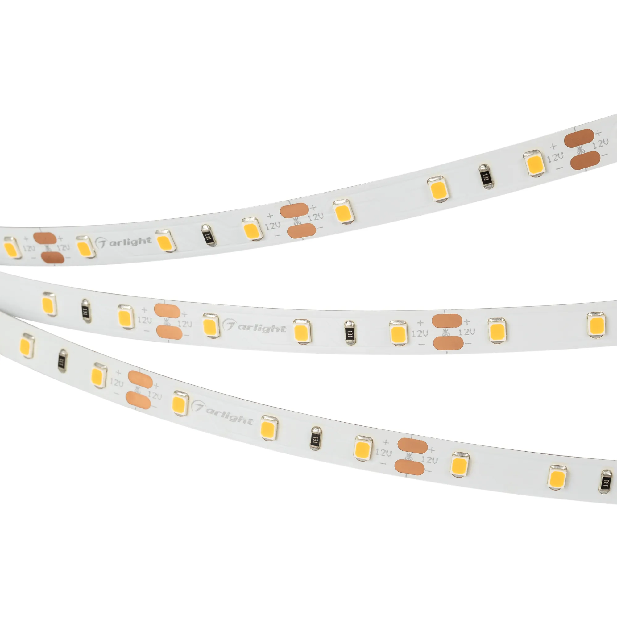 Лента светодиодная RT 2-5000 12V Day5000 (2835, 300 LED, CRI98) (Arlight, 7.2 Вт/м, IP20) - изображение товара