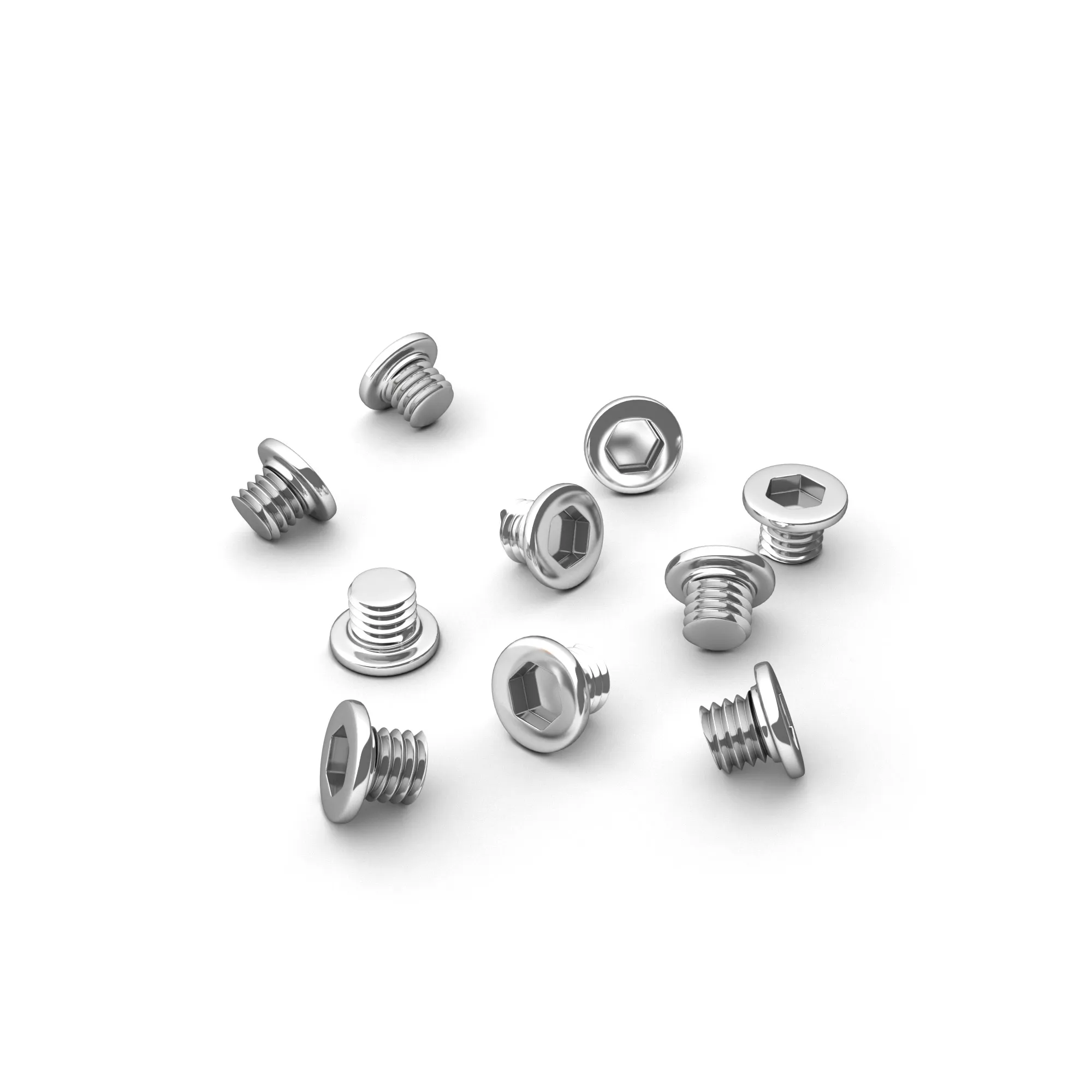 Установочный винт SL-ARC-SILVER с плоской головкой (Arlight, Металл) - изображение товара