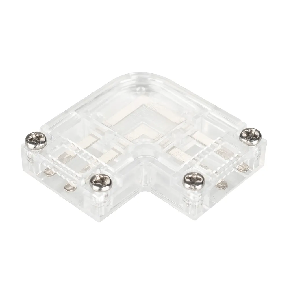 Коннектор угловой для ленты ARL-50000PV (15.5x6mm) прозрачный (Arlight, Пластик) - изображение товара